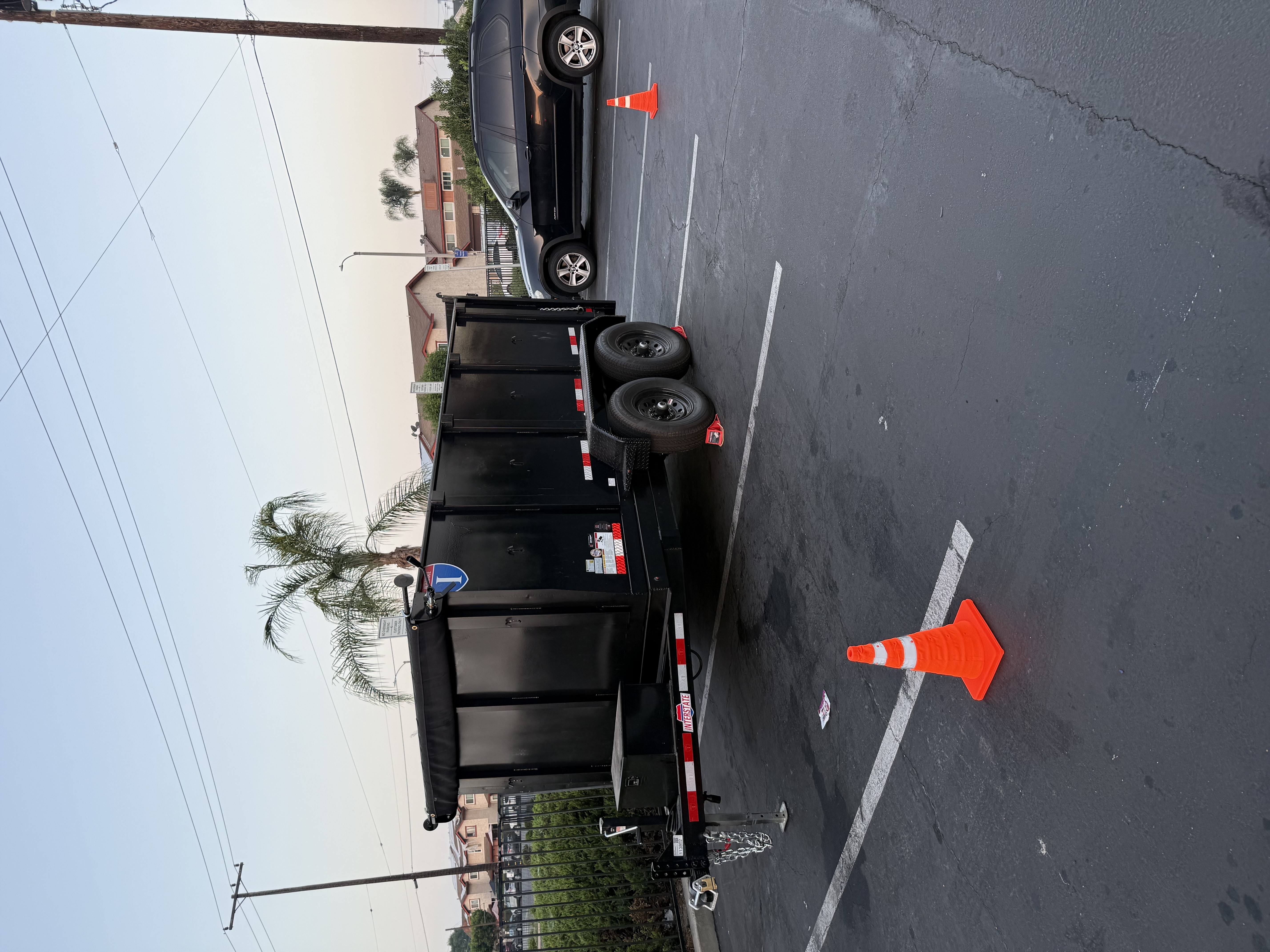 Dumpster Trailer for Remodel and Demolition Projects