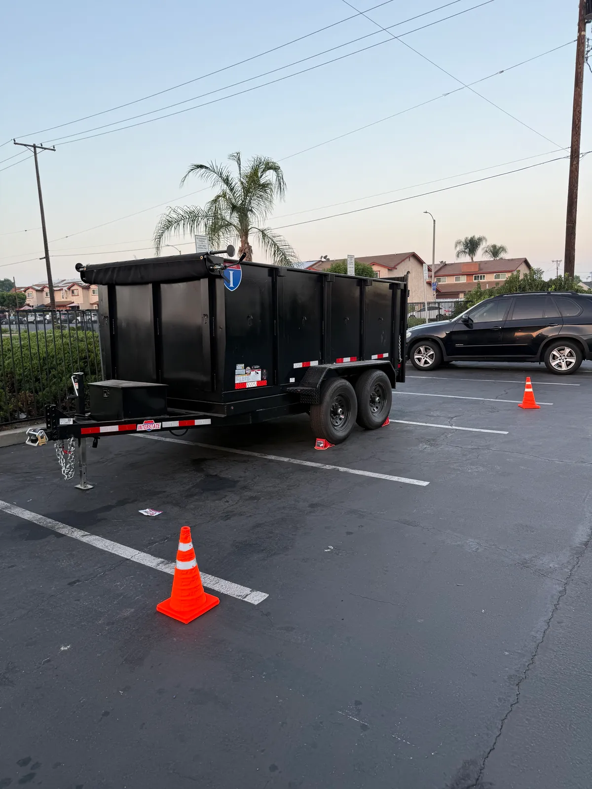 Dumpster Trailer for Remodel and Demolition Projects